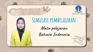 Video Pembelajaran di SD sesuai dengan RPP| Universitas Terbuka (PGSD)