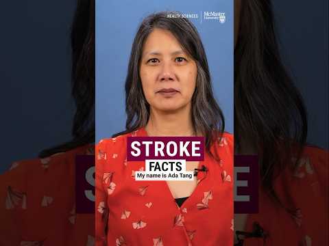 What you need to know about stroke – PART 1 #McMasterUniversity #Health #Research #stroke #shorts