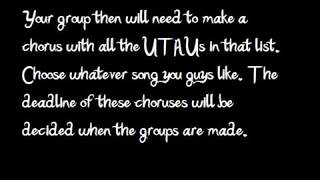 UTAU Chorus Challenge announcement! CLOSED!