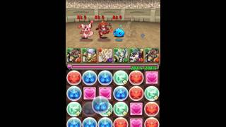 【パズドラ】チャレンジダンジョン15（Lv1）覚醒バステト