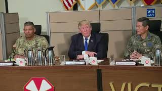 President Trump Receives an Operational Briefing