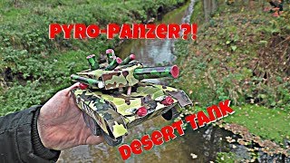 Desert Tank Lesli | Pyro-Panzer?! | Street Fireworker \u0026 PyroManiac