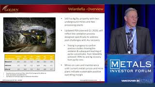 Warren Rehn, CEO of Golden Minerals Company at the Metals Investor Forum on Nov 15-16, 2019.