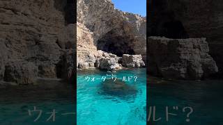 【ここウォーターワールド？】自然の美しさを保つマルタ島🇲🇹🏝️#マルタ #ヨーロッパ #ヨーロッパ旅行 #海外 #海外旅行 #海 #絶景