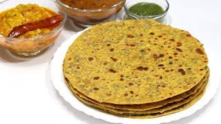 राजस्थानी मिस्सी रोटी | Missi Roti Recipe | KabitasKitchen Recipe #619