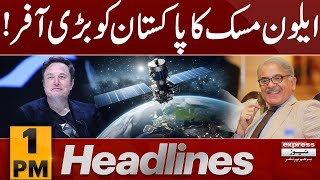 Elon Musk's Surprising Offer to Pakistan | 1 PM News Headlines | 5 Jan 25 | Pakistan News