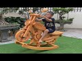 Perfect Woodworking Ideas // Make Extremely Unique Children's Toy Motorcycles