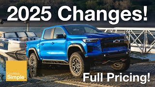 2025 Chevy Colorado Full Change List and Pricing | Better Packaging, More Expensive