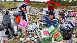 Dumpster Diving: Both Brother Found New Speaker( USA KG - 177 ) \u0026 Money 💰 $10.000 at Trash Field