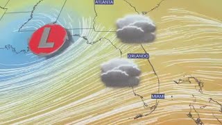 Potential low pressure system being monitored near Florida