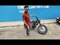 bajaj avenger modified bike modification bobber style ebs customs mumbai