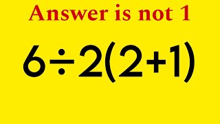 Only 1 in 5 Can Solve This Simple Math Problem!