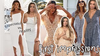 FIRST IMPRESSIONS CLOTHING HAUL | Hello Molly