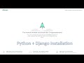 Python + Pip + VirtualEnv + Django installation