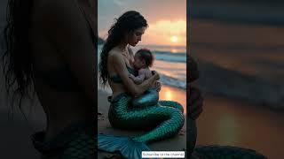 Mermaid and Baby Found on the Beach #mermaid #viralvideo #sea #littlemermaid #cutebaby #cute