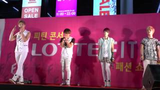 130803 NewUs (뉴어스) -- 여우야 [Ballad version] (Lotte Fitin performance) [Saeko2PM]