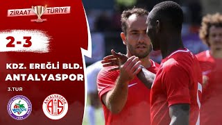 Karadeniz Ereğli 2-3 Antalyaspor Maç Özeti (Ziraat Türkiye Kupası 3.Tur) 27.09.2018