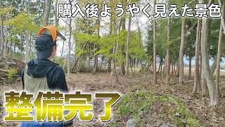 【古民家再生144】古民家裏の敷地が遂に綺麗になりました!Restoration of old houses and country life