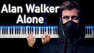 Alan Walker Alone Piano cover