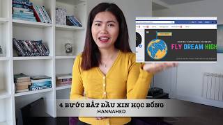 4 BƯỚC GIÀNH HỌC BỔNG | Scholarship 101 | HannahEd #hocbong #scholarship #duhoc