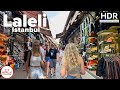 Laleli Shopping Street Walking Tour, Istanbul | Suitcase Trade | 4K HDR