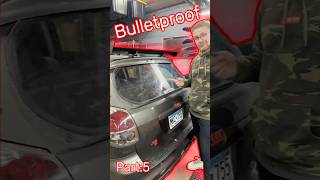 Part 5: bulletproof glass install #automobile #fail #fyp