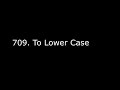 Solution: Implement toLowerCase in Java