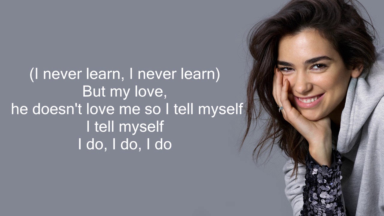 Dua Lipa - New Rules (Lyrics) - YouTube