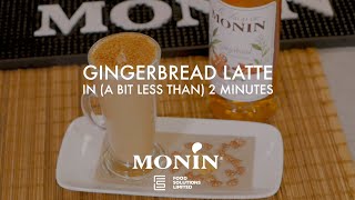 How to: MONIN Gingerbread Latte