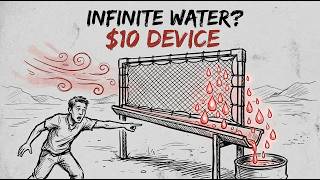 How to Get Infinite Water From Air (The $10 Forgotten Engineering Trick)