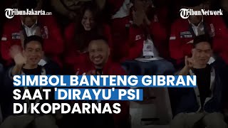 Singgung Simbol Banteng Gibran saat 'Dirayu' PSI di Kopdarnas, Tunjukkan Kesetiaan di Depan Budiman