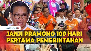 Janji Pramono Anung di 100 Hari Pertama Pemerintahan