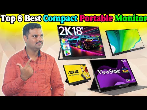 Top 8 Best Portable Monitor In India 2024 With Price |Foldable Monitor Review & Comparison