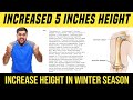 19 Year Old Boy INCREASED HEIGHT 5 Inches During Winter Season