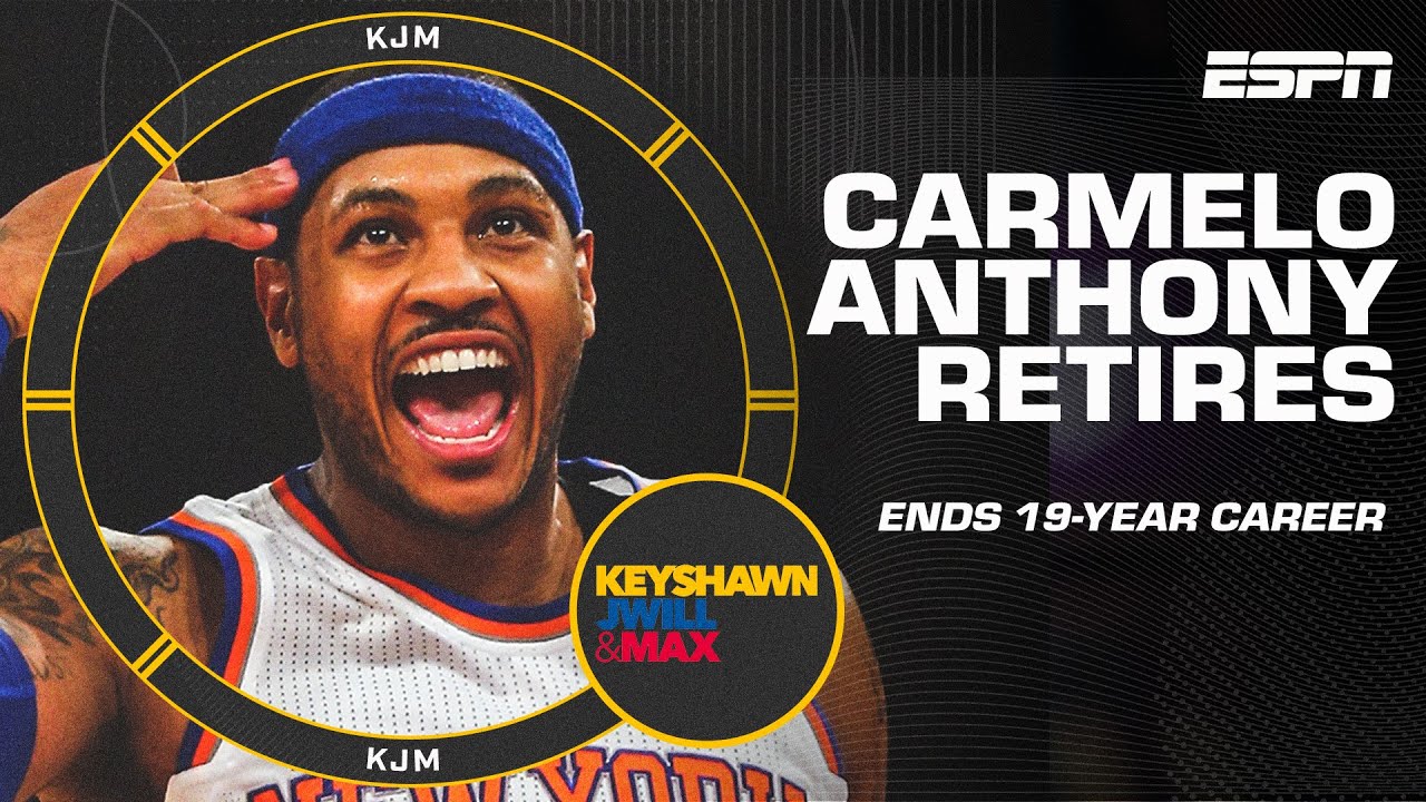 🚨 Carmelo Anthony Announces Retirement From The NBA After 19 Seasons 🚨 ...