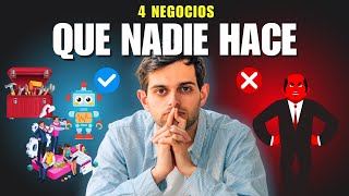 🚀 4 NEGOCIOS RENTABLES para 2025 SIN COMPETENCIA que NADIE está HACIENDO 💰 | ¡Descúbrelos Ahora!