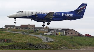 1hr+ Planespotting at Sumburgh Airport | Shetland August 2021