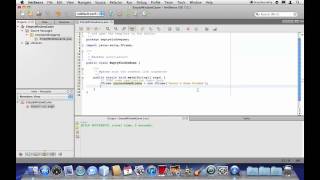 Creating a JFrame window