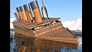 The Sinking of the Cardboardtannic (Britannic)