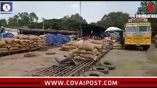 Coimbatore MGR market flooded following heavy rains; vegetables perish