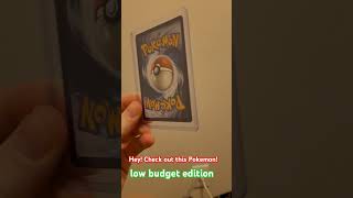 Hey! Check this Pokemon out! 😍 (low budget) #pokemoncards #pokemoncollection #pokemontcg #pokemon