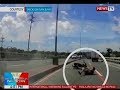 BP: Motorcycle rider, sumemplang matapis tumama sa gutter sa QC