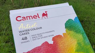 48 Shades of Camel Watercolor Cakes Unboxing