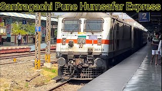 Santragachi Pune Humsafar Express Passing From Lonavala Station || 20822 - Humsafar Express