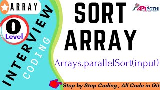 8_6.Write a Java program to sort the numeric array using “Arrays.parallelSort(userInput)”