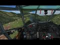 p3d antonov an 2 landing at fane hd