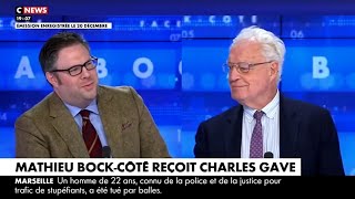 Face à Bock-Côté - Spécial Charles Gave - 30/12/2023. Mathieu Bock-Côté