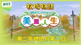 【牧場物語Welcome!美麗人生】第二年琥珀月第二日(Steam版)