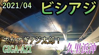 【船釣りアジ】 4月！小さいアジから大きいアジまで！