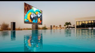 C SEED HLR 201'' TV -  The World's First Foldable Outdoor MicroLED TV